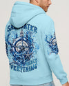 Maxcorners Saltwater Heals Everything Compass Waves Ocean All Over Print LM1501
