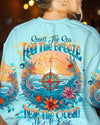 Maxcorners Smell The Sea Feel The Breeze Compass All Over Print LM2101