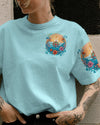 Maxcorners Smell The Sea Feel The Breeze Compass All Over Print LM2101
