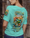 Maxcorners Let The Adventures Begin Turtle Compass All Over Print LM2101