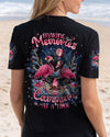 Maxcorners Making Memories One Campfire At A Time Flamingo Christmas All Over Print - Tlnt1210241 LM2101