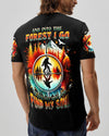Maxcorners And Into The Forest I Go Bigfoot Compass All Over Print LM1601