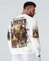 Maxcorners Not All Who Wander Are Lost Bigfoot Compass All Over Print LM2101