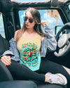 Maxcorners Smell The Sea Feel The Breeze Turtle Compass All Over Print LM1501