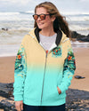 Maxcorners Smell The Sea Feel The Breeze Turtle Compass All Over Print LM1501