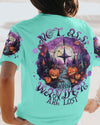 Maxcorners Not All Who Wander Are Lost Compass Halloween All Over Print LM2101