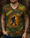Maxcorners Bigfoot Compass Swirl All Over Print LM1601