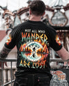Maxcorners Not All Who Wander Are Lost Bigfoot Compass All Over Print LM1601