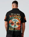Maxcorners Not All Who Wander Are Lost Bigfoot Compass All Over Print LM1601