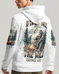Maxcorners Find Me Where The Wild Things Are Bigfoot All Over Print LM2101