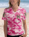 Maxcorners Pretty In Pink Hunting Deer All Over Print LM1601