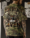 Maxcorners Zero Bucks Given Hunting Deer All Over Print LM1601