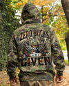 Maxcorners Zero Bucks Given Hunting Deer All Over Print LM1601