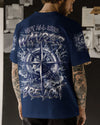 Maxcorners Not All Who Wander Are Lost Compass All Over Print LM1501