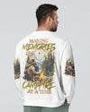 Maxcorners Making Memories One Campfire At A Time Bear All Over Print LM2101