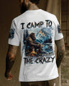 Maxcorners I Camp To Burn Off The Crazy Bigfoot All Over Print LM2101