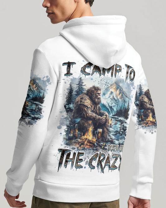 Maxcorners (Hot Deal) I Camp To Burn Off The Crazy Bigfoot All Over Print LM1601