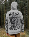 Maxcorners Not All Who Wander Are Lost Compass All Over Print LM1501