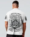 Maxcorners Not All Who Wander Are Lost Anchor Compass All Over Print LM1501