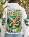 Maxcorners Not All Who Wander Are Lost Compass All Over Print LM2101