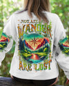 Maxcorners Not All Who Wander Are Lost Compass All Over Print LM2101