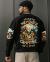 Maxcorners (Hot Deal) Making Memories One Campfire At A Time Bigfoot All Over Print LM1601