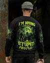 Maxcorners I'm Hiding From Stupid People Bigfoot All Over Print LM1601