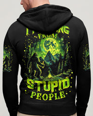 Maxcorners I'm Hiding From Stupid People Bigfoot All Over Print LM1601