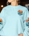 Maxcorners Saltwater Heals Everything Compass All Over Print LM2101