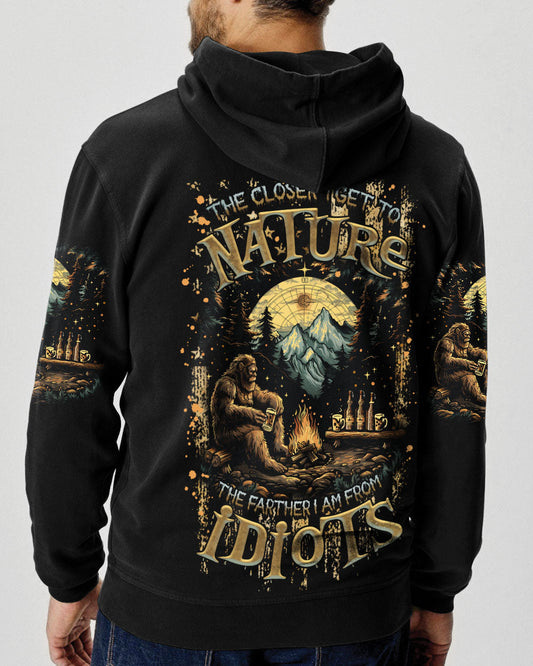 Maxcorners The Closer I Get To Nature Bigfoot Compass All Over Print LM2101