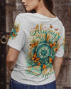 Maxcorners Always Take The Scenic Route Compass All Over Print LM2101