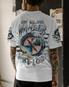 Maxcorners Not All Who Wander Are Lost Compass All Over Print LM2101