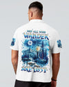 Maxcorners Not All Who Wander Are Lost Compass All Over Print LM2101