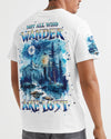 Maxcorners Not All Who Wander Are Lost Compass All Over Print LM2101