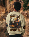 Maxcorners (Hot Deal) The Closer I Get To Nature Bigfoot All Over Print LM1601