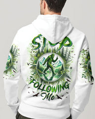 Maxcorners Stop Following Me Bigfoot All Over Print LM1601