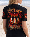 Maxcorners Let's Get Toasted Boos Halloween All Over Print LM2101