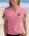 Maxcorners Sandy Toes Sunkissed Nose Hippo All Over Print LM1501