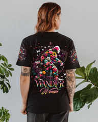 Maxcorners Wander Woman Floral Bigfoot All Over Print LM1601