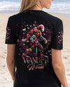 Maxcorners Wander Woman Floral Bigfoot All Over Print LM1601