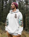 Maxcorners Not All Who Wander Are Lost Anchor Compass All Over Print LM2101