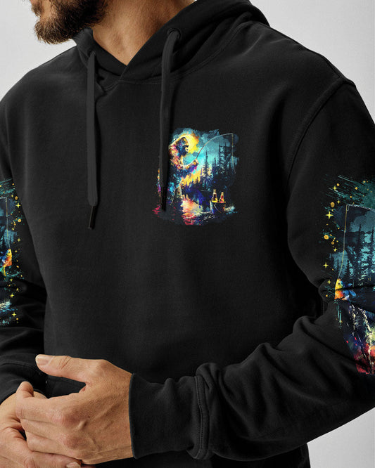 Maxcorners Not All Who Wander Are Lost Bigfoot All Over Print LM1601