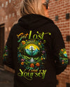 Maxcorners Get Lost Find Yourself Compass All Over Print LM2101