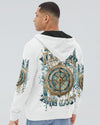 Maxcorners Not All Who Wander Are Lost Compass All Over Print LM2101