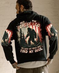Maxcorners And Into The Forest I Go Bigfoot All Over Print LM1601