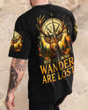 Maxcorners Not All Who Wander Are Lost Deer Compass All Over Print LM1601