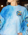 Maxcorners Saltwater Heals Everything Compass Turtle All Over Print LM2101