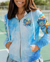 Maxcorners Saltwater Heals Everything Compass Turtle All Over Print LM2101