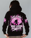 Maxcorners Just A Girl Who Loves Bigfoot All Over Print LM2101