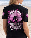 Maxcorners Just A Girl Who Loves Bigfoot All Over Print LM2101